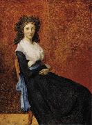 Jacques-Louis David, Portrait of Madame Marie Louise Trudaine